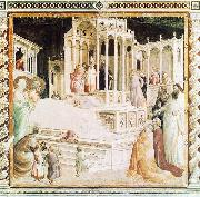 GADDI, Taddeo Presentation of Mary in the Temple dsg oil painting reproduction